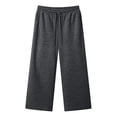 thumbnail image 5 of CCRFTGI Mens Cargo Pants Casaul Workout Hiking Pants Active Elastic Mens Joggers Baggy Sweatpants with Pockets Drawstring Dark Gray M, 5 of 6