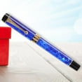 thumbnail image 4 of Estilográfica acrílica elegante Yotijar Bolígrafos de hombre de negocios 0,5mm Azul Pluma fuente, 4 of 8