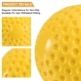 thumbnail image 3 of Unique Bargains 9 Inch Pitching Machine Baseballs Yellow Dimpled Baseball Practice Baseball for Hitting Fielding Practice 12 Pack, 3 of 6