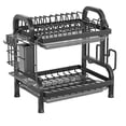 thumbnail image 1 of Dish Drying Rack -Multifunctional Dish Rack, Rustproof Kitchen Dish Drying Rack with Drainboard & Ut, 1 of 5