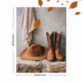 thumbnail image 3 of Qisvanset Western Cowboy Hat and Boots Canvas Wall Art 15.75x11.81 INCHES, 3 of 8