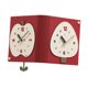 thumbnail image 2 of Reloj rojo de del reloj de pared de la pared de la pared de la pared innovador innovador reloj decorativo moderno para salón de, 2 of 8