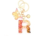 thumbnail image 1 of Letter Keychain,26 Letters A-Z Decorative Letter Keychain,Name Keychain for Women Girls Men Teenager Gift, 1 of 2