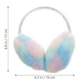 thumbnail image 2 of Cache-oreilles en Peluche Hiver Chaud Cache-Oreilles en Forme de Cœur pour Femmes Filles, 2 of 9