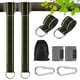 thumbnail image 1 of Kit de correas para columpios de árbol Uxcell, cuerda de columpio pesada de poliéster de 8.2FT soporta 2200LBs con ganchos de resorte de bloqueo y hebilla giratoria, 1 of 1