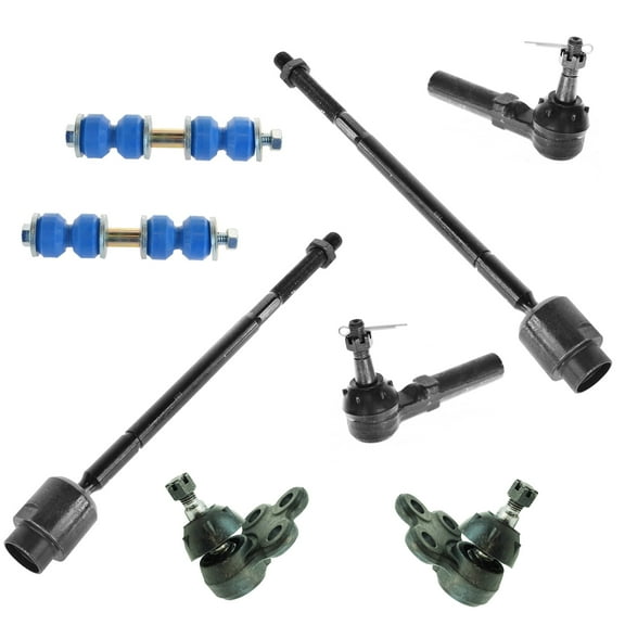 TRQ Front Tie Rod End Sway Bar Link Ball Joint Steering Suspension Kit Set 8pc PSA85273 Fits select: 2000-2013 CHEVROLET IMPALA, 2014-2016 CHEVROLET IMPALA LIMITED