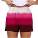 thumbnail image 2 of Puntoco Pantalones cortos de algodón para mujer, informales, de primavera y verano, cómodos, con cintura elástica, pantalones cortos con estampado de nueva moda para mujer, 2 of 5