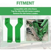 Kojem Tractor Loader Quick Tach Weld On Mounting Brackets for John Deere Tractor Loaders