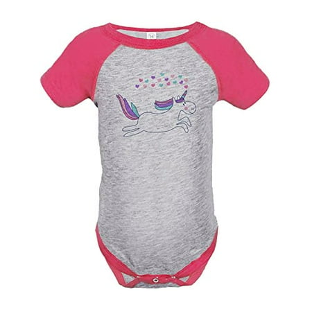 

7 ate 9 Apparel Girl s Valentine s Day Unicorn Pink Onepiece