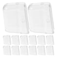 thumbnail image 1 of 20 piezas Fundas protectoras universales para cabezales de cepillos de dientes, tapas transparentes para cepillos de dientes, estuches para cepillos de dientes manuales y eléctricos, 1 of 8