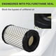 thumbnail image 5 of (Pack of 2) D130 D140 D110 D105 Air Filter for John Deere MIU14395 E130 E100 E120 Z225 D100 Z235 Z255 L105 X124 L107 Husqvarna YTH22V46 YTH24V48 YTA22, 5 of 5