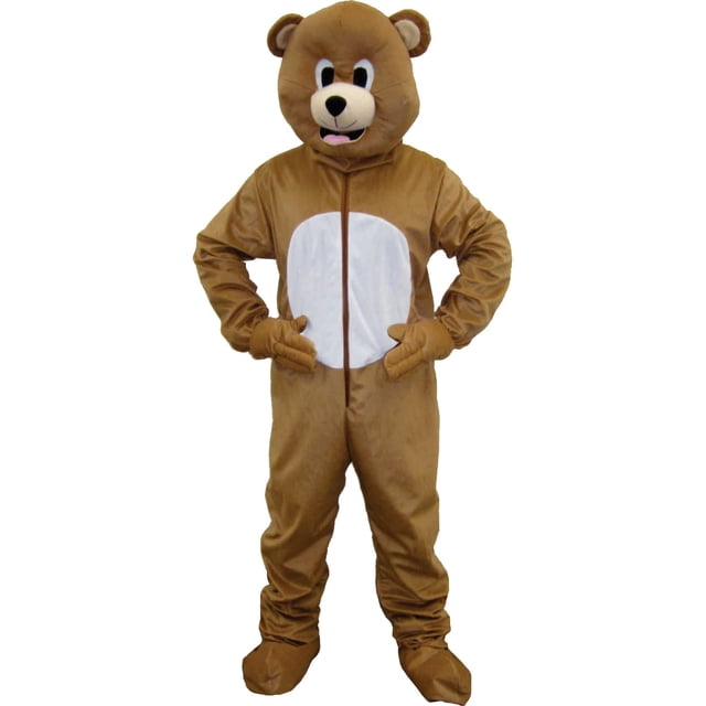 Disfraz de mascota Dress Up America de oso pardo para adultos y niños