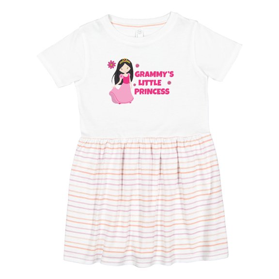 Inktastic Grammy's Little Princess Girls Toddler Dress