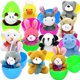 thumbnail image 1 of Set de huevos de pascua rellenos de animales de peluche, 12 piezas, CH HAICHENG, 1 of 7