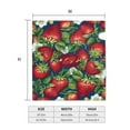 thumbnail image 6 of Bingfone Strawberry2 Magnetic Mailbox Cover Standard Size for Garden Yard Outdoor Decorations-25.5x21 in, 6 of 9