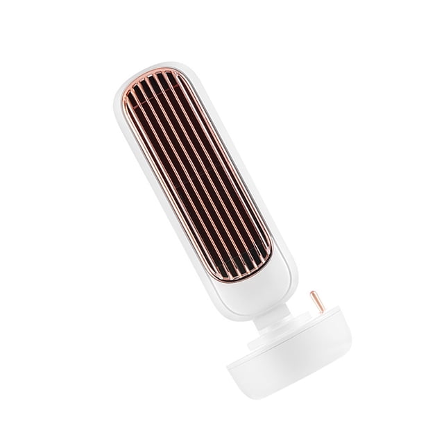 Injueey Ventilador enfriador de aire portátil, aire acondicionado, ventilador de refrigeración de aire de escritorio, humidificador, 5W, 220ml, Electrodomésticos Blanco Injueey HA006579-01B
