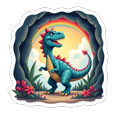 thumbnail image 3 of cartoon Dinosaur Stickers, Waterproof Dinosaur Sticker for Water Bottle Laptop Phone Cases Planner Skateboard Luggage Helmet Party Favor Decor, Ideal for Adults Teens Teacher Rewards, 3 of 9