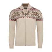 Chaps Men's & Big Men's Full Zip Holiday Sweater , Sizes S-2XL