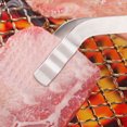 thumbnail image 2 of Cheers Long Kitchen Tongs Heat Resistant BBQ Salads Grilling Clip Rotate Fish Meat Tool, 2 of 7
