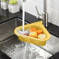 thumbnail image 4 of Xihbxyly Cesta Colgante para Desagüe de Fregadero, Almacenamiento de Utensilios de Cocina, Rejilla Multifuncional para Desagüe de Fregadero, 4 of 4