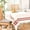 Farmhouse Stripe, variant on Folkulture Table Cloth 60x84, 100% Cotton Rectangle Tablecloth for Fall Decor, White Fabric Tablecloth or Outdoor Table Cover for Coffee Table Décor, Farmhouse Style Decoration, Rust