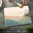 thumbnail image 2 of CounterArt Mountain Spice Tempered Glass Cutting Board 10" by 8", 2 of 7
