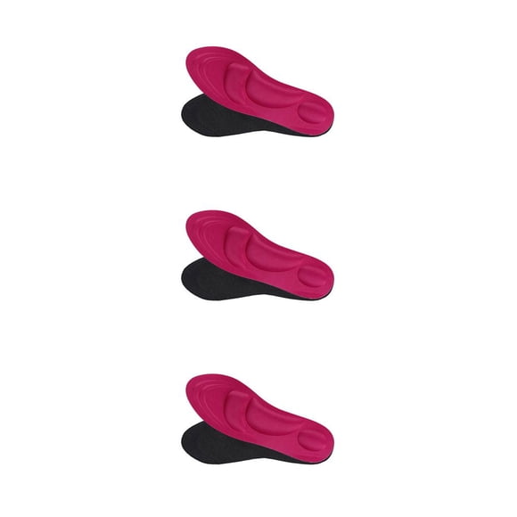 Advancent Plantillas de masaje 4D buena elasticidad pies planos ortopédicos soporte de humedad antiolor espuma hombres plantilla almohadilla Type7 NO7