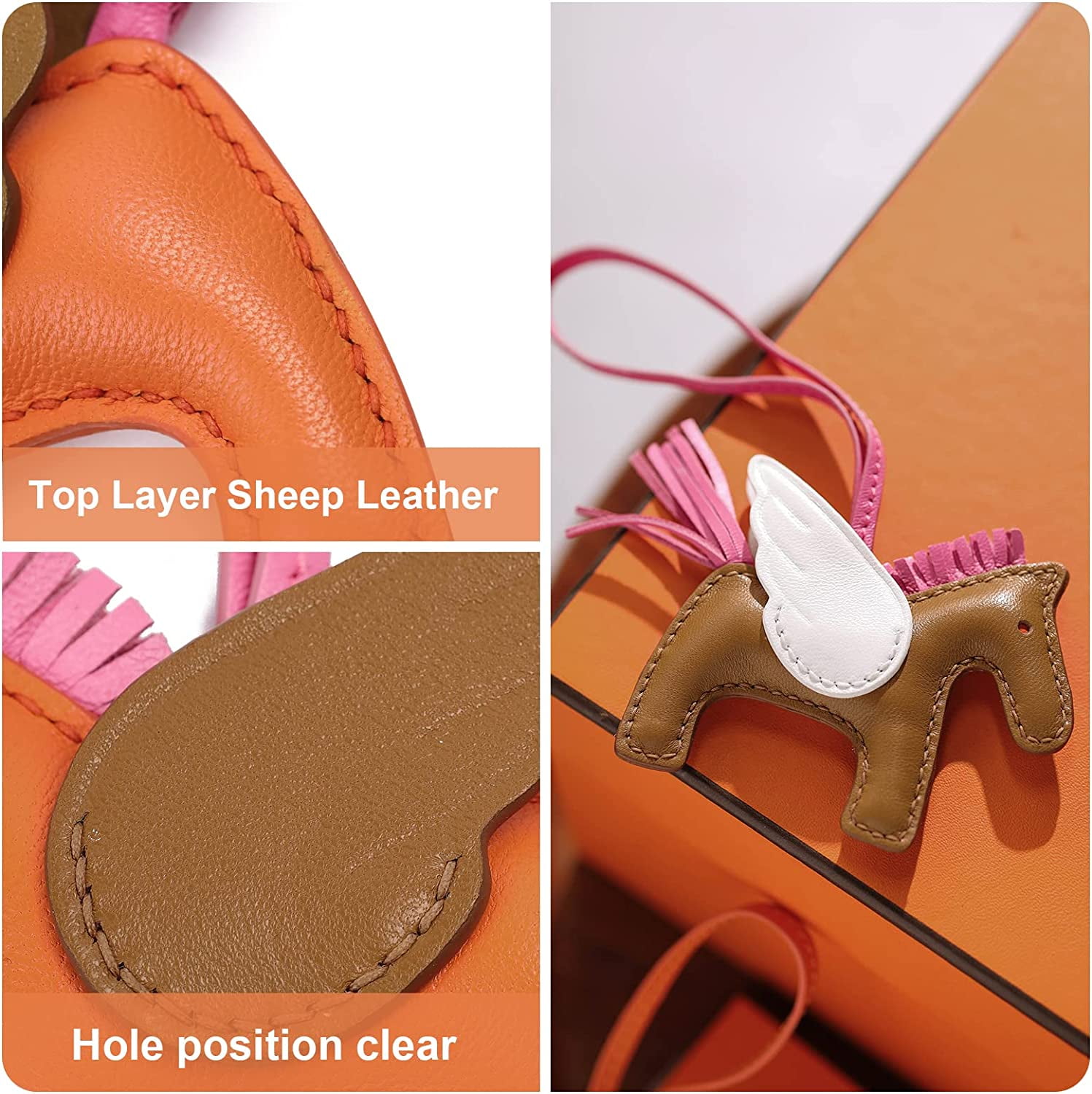 DIY Leather Bag Charm Kit