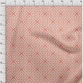 thumbnail image 4 of oneOone Polyester Spandex Dark Peach Fabric Geometric Fabric For Sewing Printed Craft Fabric By The Yard 56 Inch Wide, 4 of 4