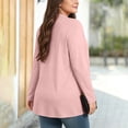 thumbnail image 5 of UQJfacai Lightweight Tunic Cardigan For Women Long Sleeve Open Front Cardigans Fall Elegant Outwear, 5 of 6
