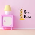 thumbnail image 3 of Children Bee Kind Cute Cartoon Wall Decal Decoration Motivational Quote Vinyl Wall Nursery Decor Lasts Years and Easily Removable - Size: 40 In(W) x 36 In(H), 3 of 5