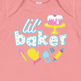 thumbnail image 4 of Inktastic Lil' Baker Icing and Cake Boys or Girls Baby Bodysuit, 4 of 5