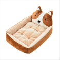 thumbnail image 1 of Winter Warm Dog Bed Small Dog Cartoon Bed Dog Bed Dog Mat Cat Bed, 1 of 5