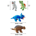 thumbnail image 2 of 2026 New Dinosaur Plush Toys, Stuffed Animals Toys Dinosaur Soft Pillow Toys, Plush Stuffed Toys Soft Throw Pillow, Best Birthday Gifts for Holiday Xmas Easter for Friend (Plush Toys, F), 2 of 7