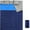 Blue And Gray, variant on 1pc Outdoor Double Couple Thickened Camping Sleeping Bag with Pillow Camping Portable Warm Four Seasons Universal Sleeping Bag Can Be Spliced