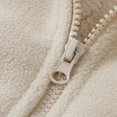 thumbnail image 5 of XXWXYD Girls Sher𝗉a Fle𝖾ce Jacket Lightweight Stand Collar Zipper Coat with Pockets Warm Winter Outerwear for Kids Fall Season, 5 of 7