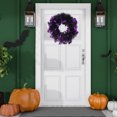 thumbnail image 5 of LYCAQL 10 inch Artificial Wreaths for front door door Wreath fall wreath for Front Door Indoor Outdoor Farmhouse Home Wall Window Festival Wedding Decor, 5 of 9