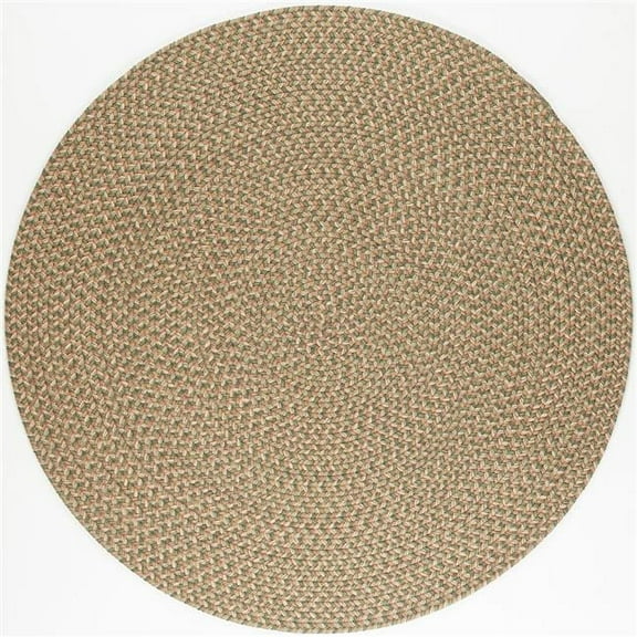 Rhody Rug CD66R120X120 10 ft. Camden Basil Tweed Round Rug
