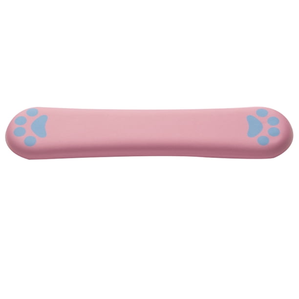 Reposamuñecas para teclado, cómodo relleno de algodón viscoelástico, antideslizante, bonita garra de gato, 38 cm Zhivalor CPB-SSW1735-3