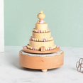 thumbnail image 2 of Clockwork Vintage Wooden Music Box - Happy Birthday, 2 of 5