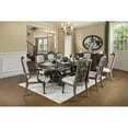 thumbnail image 2 of Furniture of America Ethelyn Rustic Style Dining Table with Leaf, Rustic Natural Tone, 2 of 8