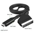 thumbnail image 4 of Adaptador Scart a HDMI Audio Video para HDTV/DVD/Set Top Box/PS3/PAL/NTSC - Convertidor Starlight de alta calidad, 4 of 4