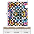 thumbnail image 5 of Buffalo Plaid Butterfly Mailbox Covers Colourful Butterflies Black White Magnetic Mailbox Wraps Rural Mail Box Wraps Post Letter Box Cover for Outdoor Yard Decor Standard Size 18x21 Inch, 5 of 6