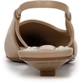 thumbnail image 3 of Franco Sarto Women's Palmira Slingback Pump Latte Beige 8M, 3 of 5