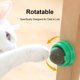 thumbnail image 3 of Potaroma 3 bolas de hierba gatera Silvervine, juguetes comestibles para gatos para lamer, juguetes para masticar gatitos seguros y saludables, limpieza de dientes, juguetes dentales para gatos, golosinas de pared para gatos Ormromra WMXL-75, 3 of 7