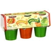 Jelly Belly Tangerine and Juicy Pear Gelatin Snack, 4 Oz., 6 Count