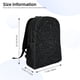 thumbnail image 4 of Fotbe Black Glitter Mochila de Viaje para Laptop, Mochila Ejecutiva Delgada y Resistente 15.6", 4 of 8