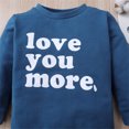 thumbnail image 7 of WOYY Boys Letter Print Sweatshirt Cotton Crew Neck Pullover Shirt, Sizes 12-18M, 7 of 7