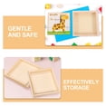 thumbnail image 4 of 2 Pcs Plateaux de Rangement en Bois pour Casse-Tête et Blocs avec Design 3D pour Amateurs de Jouets, 4 of 8