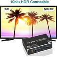 thumbnail image 6 of 4K HDMI Audio Extractor Splitter,AUBEAMTO HDMI to HDMI + Optical Toslink SPDIF + 3.5mm Audio Jack + Coaxial + 7.1Ch HDMI Audio Support ARC and eARC Function, 6 of 7